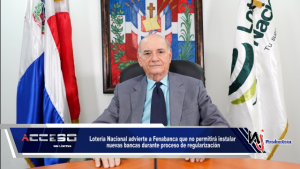 Lotería Nacional advierte a Fenabanca que no permitirá instalar nuevas bancas durante proceso de regularización