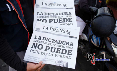 NICARAGUA: Diario La Prensa dejará de circular por bloqueo del Gobierno