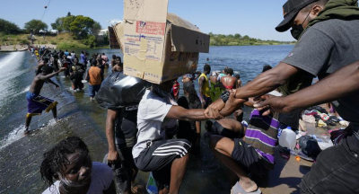 Gobierno de Haití sigue situación de migrantes en frontera de EEUU