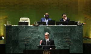 “El tiempo se agotó”, proclamó Abinader en la ONU sobre fuerza de paz para Haití.