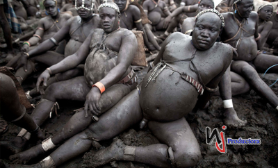 En la tribu Bodi de África, para los hombres, mientras más barriga, mejor