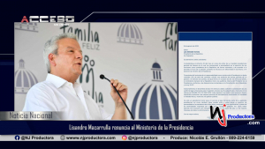 Lisandro Macarrulla renuncia al Ministerio de la Presidencia