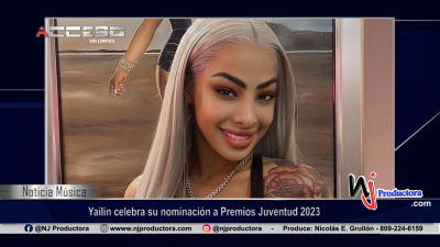 Yailin celebra su nominación a Premios Juventud 2023