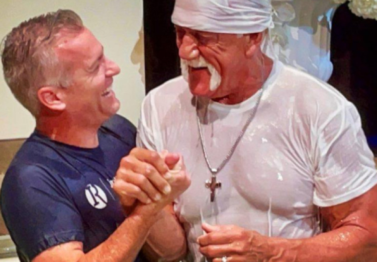 La leyenda de la lucha libre, Hulk Hogan se convierte al cristianismo