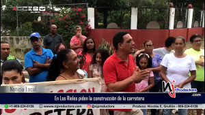 Comunitarios de Los Rieles, San Víctor piden la construcción de la carretera