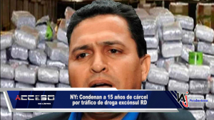 NY: Condenan a 15 años de cárcel por tráfico de droga excónsul RD