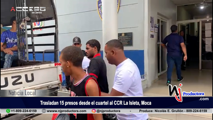 El magistrado Albert Vásquez anuncia el traslado de 15 presos desde el cuartel al CCR La Isleta