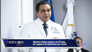 Ministro Salud señala van 22 días sin registro de fallecidos por Covid