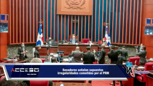 Senadores señalan supuestas irregularidades cometidas por el PRM