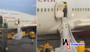 Un pasajero abre la salida de emergencia de un avión por el calor y provoca el despliegue del tobogán