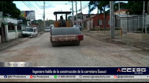 Ingeniero habla de la construcción de la carretera Guaucí