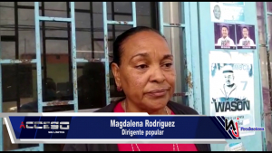 Magdalena Rodríguez, dirigente popular dice que la mayoría de los policías de Moca toman dinero