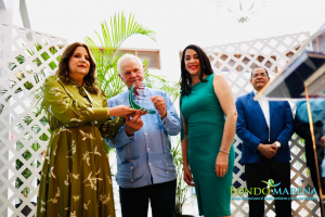 El Fondo MARENA y el Museo Presidente Ramón Cáceres realizan exposición de pintura de la Rosa de Bayahíbe fusionada con la historia mocana en homenaje a la mujer