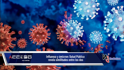 Influenza y ómicron: Salud Pública revela similitudes entre los dos