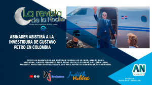 Abinader asistirá a la investidura de Gustavo Petro en Colombia