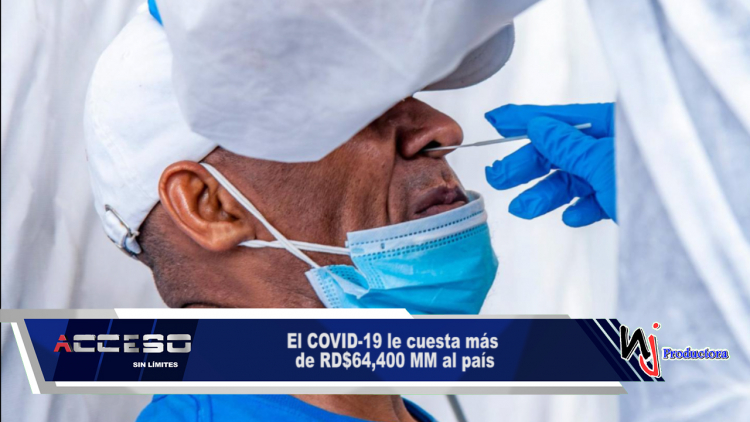 El COVID-19 le cuesta más de RD$64,400 MM al país