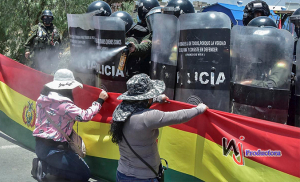BOLIVIA: Al menos 15 detenidos y un muerto durante protestas