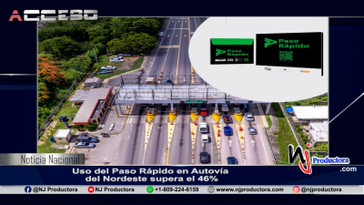 Uso del Paso Rápido en Autovía del Nordeste supera el 46%