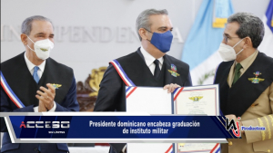 Presidente dominicano encabeza graduación de instituto militar