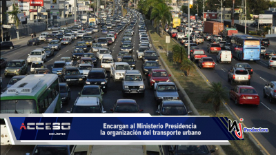 Encargan al Ministerio Presidencia la organización del transporte urbano