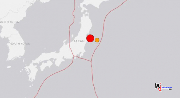 Fuerte terremoto de magnitud preliminar 7.3 sacude a Japón