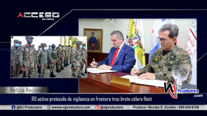 Rep. Dominicana tiene apostados 9 mil soldados en la Frontera