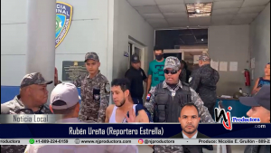 Trasladan unos 30 presos desde el cuartel hacia el Centro De Corrección De Rehabilitación La Isleta, Moca