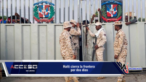 Haití cierra la frontera por dos días