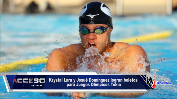 Krystal Lara y Josué Domínguez logran boletos para Juegos Olímpicos Tokio