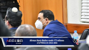 Afirman Alexis Medina vendió 173 millones a la Policía en cinco años