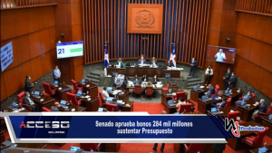 Senado aprueba bonos 284 mil millones sustentar Presupuesto
