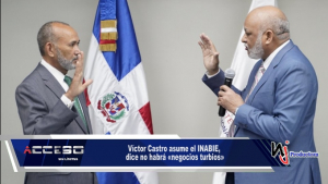 Víctor Castro asume el INABIE, dice no habrá «negocios turbios»