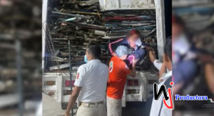 Rescatan 10 dominicanos a punto de asfixiarse en camión en México