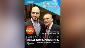 En La Revista De La Noche, Antonio Rojas entrevistará al profesor Luis Quezada