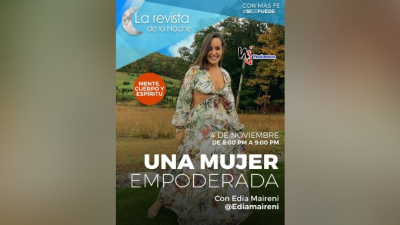 En La Revista De La Noche, Antonio Rojas entrevistará Edia Maireni