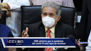 El presidente del Colegio Médico Dominicano advierte que la pandemia del covid-19 está lejos de terminar